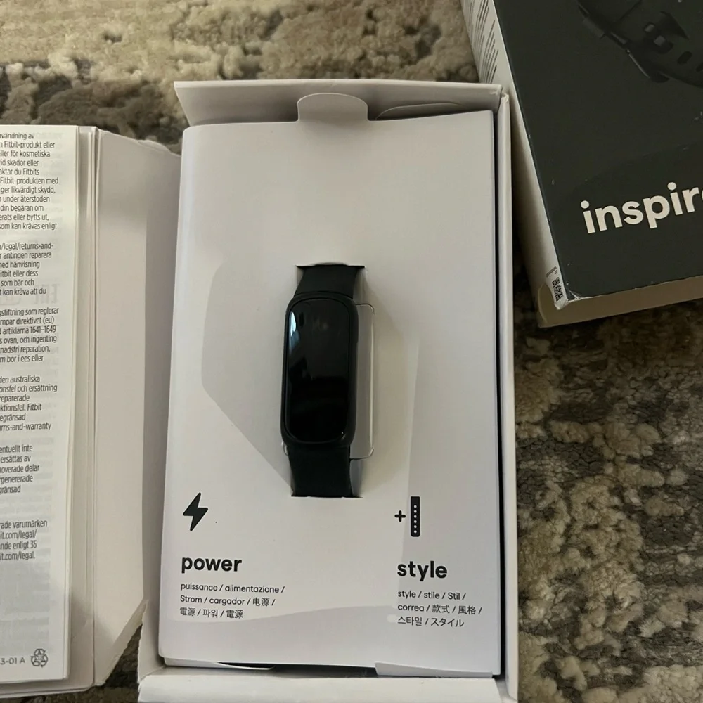 NEW Fitbit Black Inspire 3 Activity Tracker